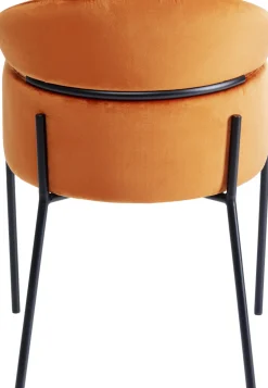 KARE Armlehnstuhl Alexia Velvet Orange Outlet
