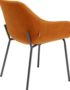 KARE Armlehnstuhl Avignon Orange Hot