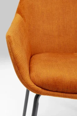 KARE Armlehnstuhl Avignon Orange Hot