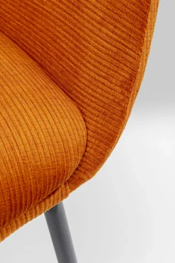 KARE Armlehnstuhl Avignon Orange Hot