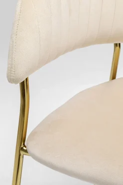 KARE Armlehnstuhl Belle Velvet Creme (2/Set) Online