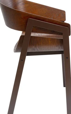 KARE Armlehnstuhl Biarritz Braun Hot