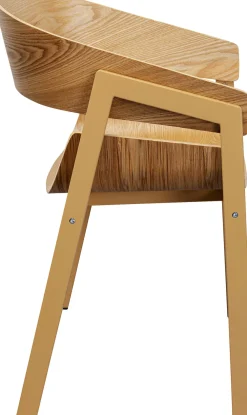 KARE Armlehnstuhl Biarritz Natur Clearance