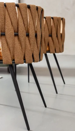 KARE Armlehnstuhl Cheerio Gelb inkl. Kissen Sale