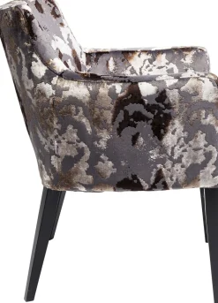 KARE Armlehnstuhl Dark Brown Mode Sublime