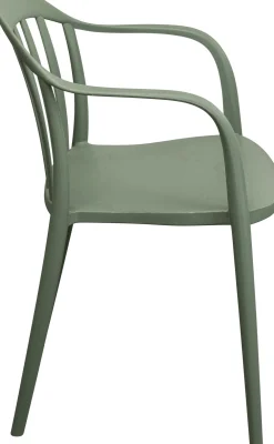 KARE Armlehnstuhl Flores Graugrün Discount