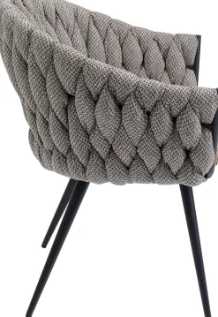 KARE Armlehnstuhl Knot Tweed New