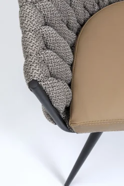 KARE Armlehnstuhl Knot Tweed New