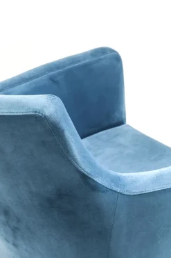 KARE Armlehnstuhl Mode Velvet Petrol Online