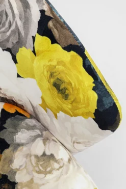 KARE Armlehnstuhl Peony Flower Gelb Online