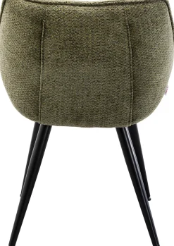 KARE Armlehnstuhl Thelma Melange Grün New