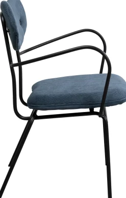 KARE Armlehnstuhl Viola Blau Outlet