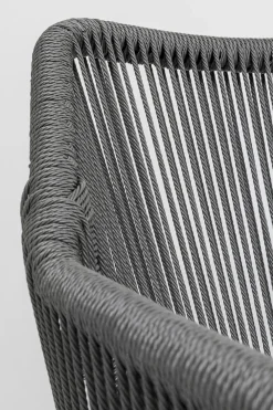 KARE Armlehnstuhl Wave Grau Clearance