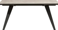 KARE Ausziehtisch Amsterdam Dunkel 160(40+40)x90cm New