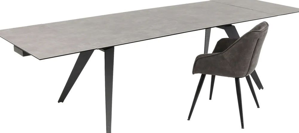 KARE Ausziehtisch Amsterdam Dunkel 200(45+45)x100cm Discount