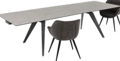 KARE Ausziehtisch Amsterdam Dunkel 200(45+45)x100cm Discount