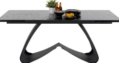 KARE Ausziehtisch Bellagio Glas 180(40+40)x95cm Best