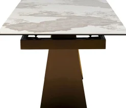 KARE Ausziehtisch Connesso Brass 200(+60)x90cm Discount