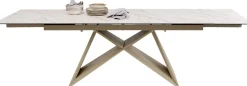 KARE Ausziehtisch Nelly Greige 180(40+40)x90cm Sale
