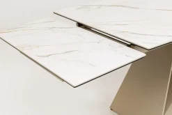 KARE Ausziehtisch Nelly Greige 180(40+40)x90cm Sale