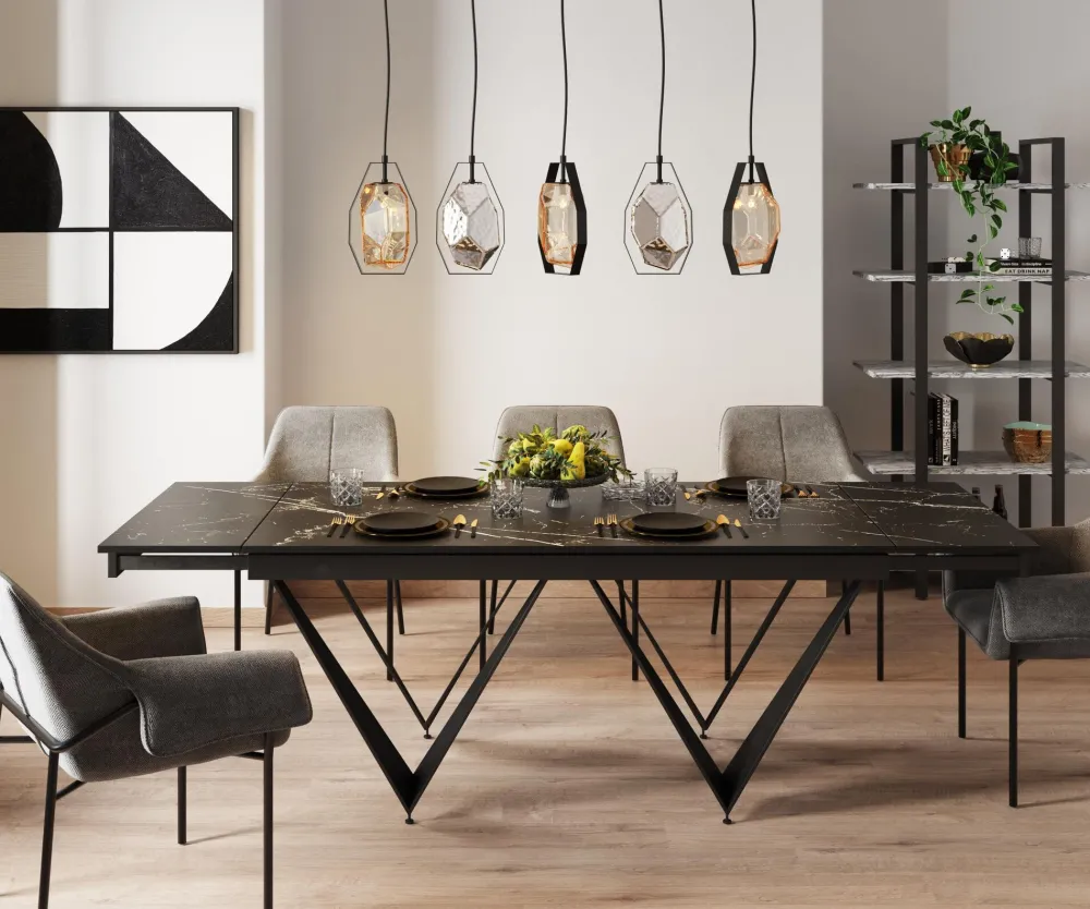 KARE Ausziehtisch Sandra 180(40+40)x90cm Sale