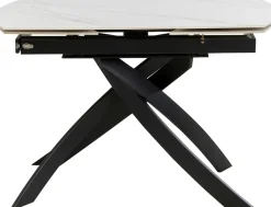 KARE Ausziehtisch Twist Onyx 120(30+30)x90cm Hot