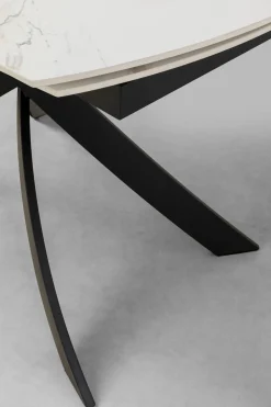 KARE Ausziehtisch Twist Onyx 120(30+30)x90cm Hot