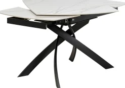KARE Ausziehtisch Twist Onyx 120(30+30)x90cm Hot