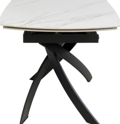 KARE Ausziehtisch Twist Onyx 120(30+30)x90cm Hot