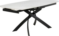 KARE Ausziehtisch Twist Onyx 120(30+30)x90cm Hot