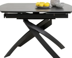 KARE Ausziehtisch Twist Schwarz 120(30+30)x90cm Discount