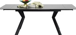 KARE Ausziehtisch Xenia Schwarz 140(+30+30)x80cm Online