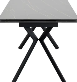 KARE Ausziehtisch Xenia Schwarz 140(+30+30)x80cm Online