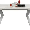 KARE Ausziehtisch Xenia Weiß 140(+30+30)x80cm Hot