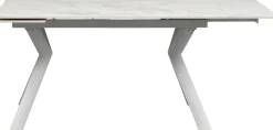KARE Ausziehtisch Xenia Weiß 140(+30+30)x80cm Hot