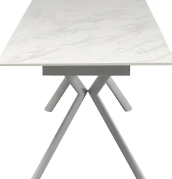 KARE Ausziehtisch Xenia Weiß 140(+30+30)x80cm Hot