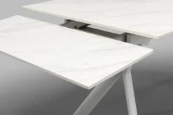 KARE Ausziehtisch Xenia Weiß 140(+30+30)x80cm Hot