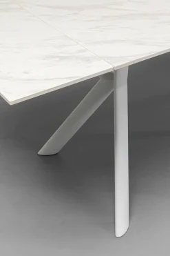 KARE Ausziehtisch Xenia Weiß 140(+30+30)x80cm Hot