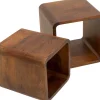 KARE Authentico Cuben Square (2/Set) Outlet