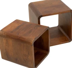 KARE Authentico Cuben Square (2/Set) Outlet