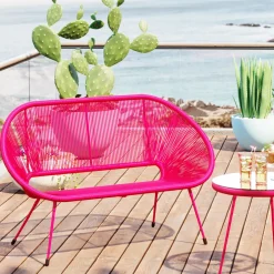 KARE Bank Acapulco Mono Pink Best