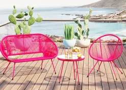 KARE Bank Acapulco Mono Pink Best