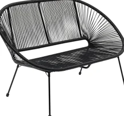 KARE Bank Acapulco Mono Schwarz Hot