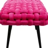 KARE Bank Weave Pink 66cm Best