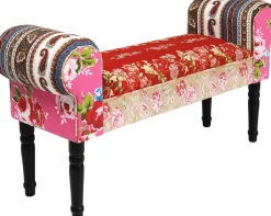 KARE Bank Wing Patchwork Red Online