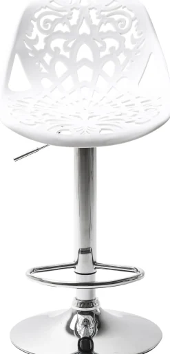 KARE Barhocker Ornament White Hot