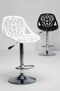KARE Barhocker Ornament White Hot
