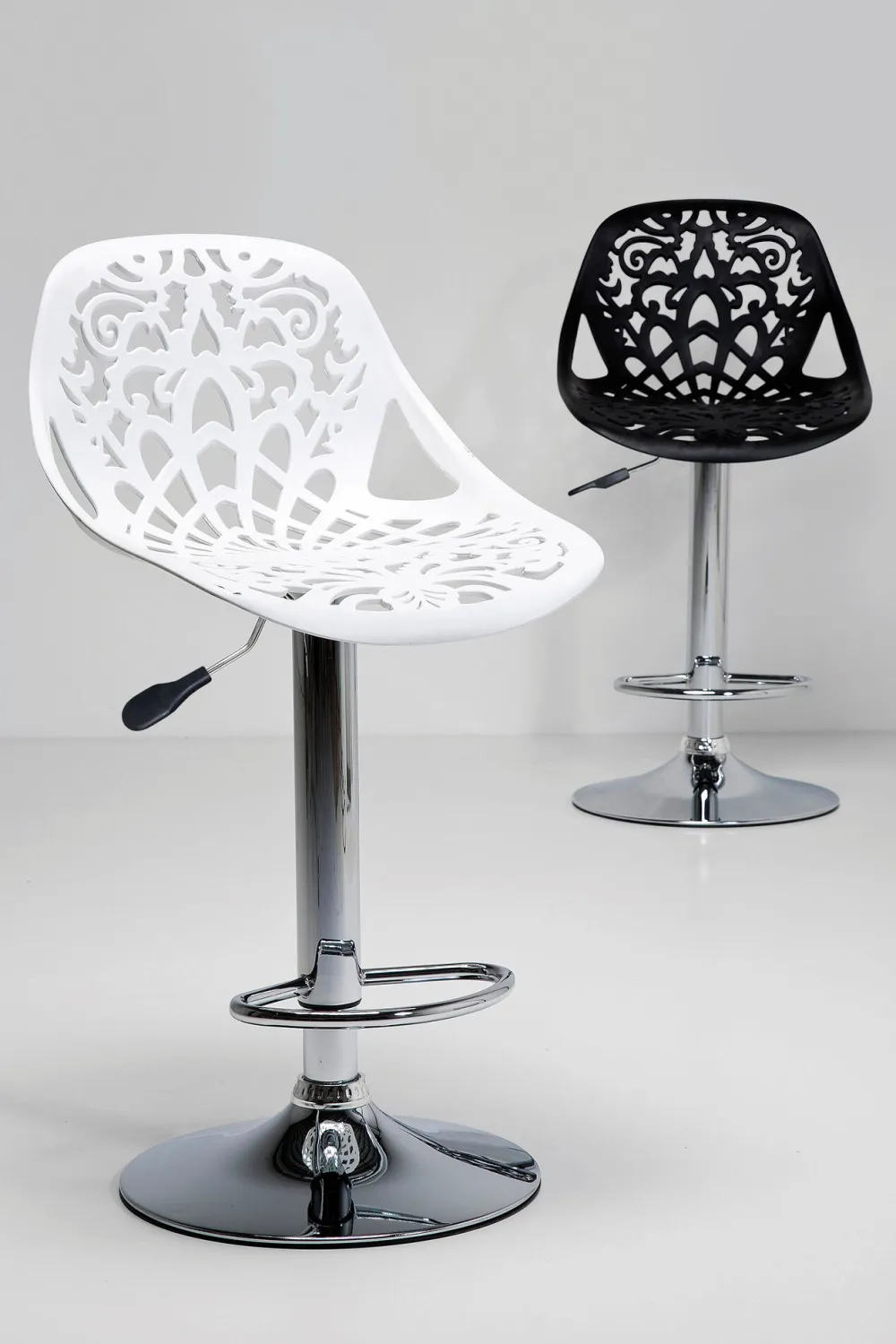 KARE Barhocker Ornament White Hot