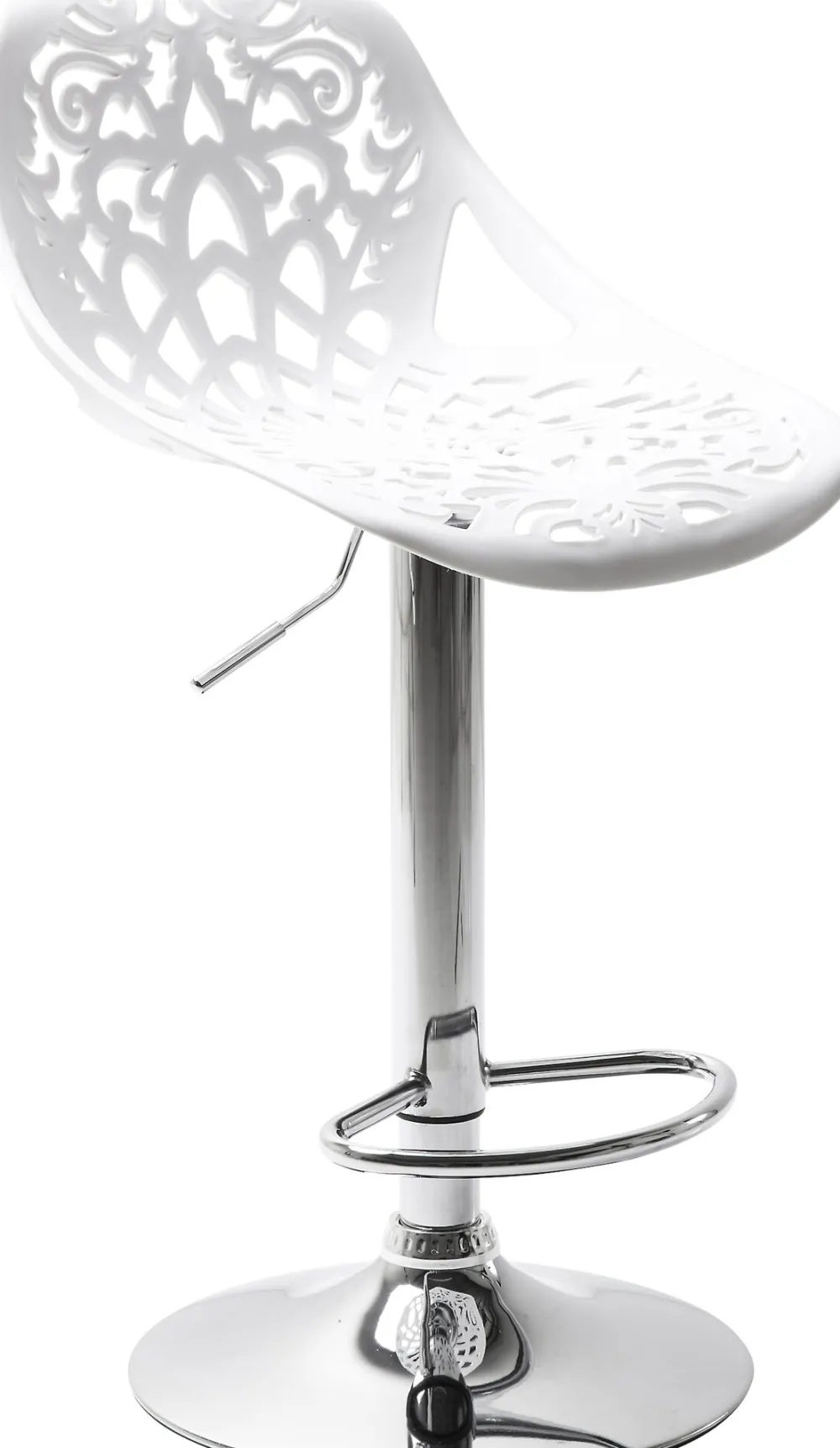 KARE Barhocker Ornament White Hot
