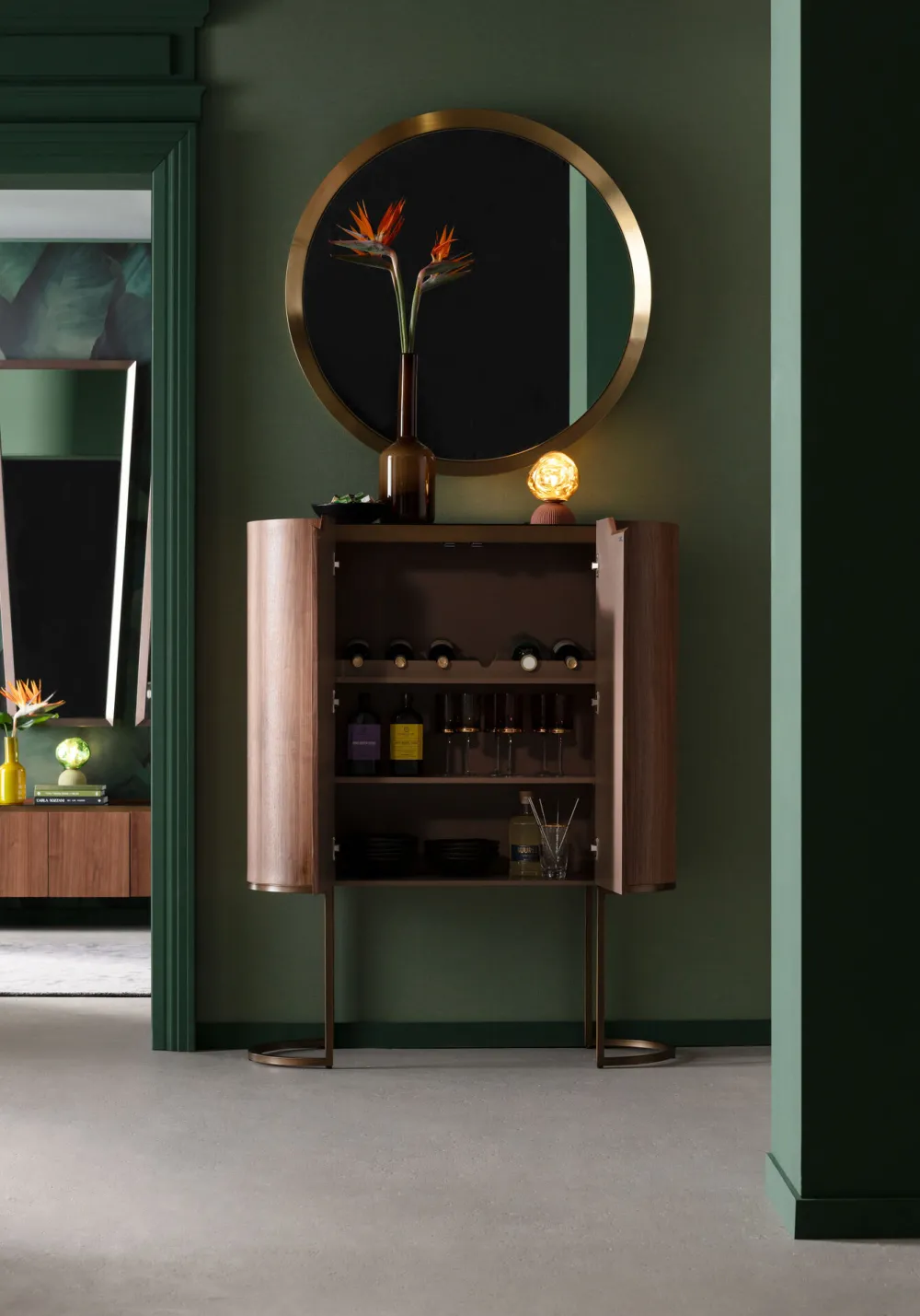 KARE Barschrank Giorgio 115x142cm Outlet